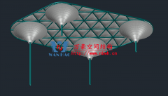 萬(wàn)豪2021第7標(biāo)-臺(tái)州大板橋ETFE氣枕天幕項(xiàng)目